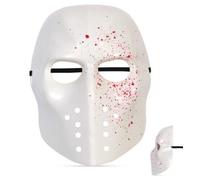 FRIES Masque de hockey d'horreur - Le classique choquant Slasher pour Halloween