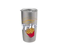 Fries Snack Snack Frites Vintage Frites Rétro Pomme De Terre Gobelet isotherme en acier inoxydable double paroi
