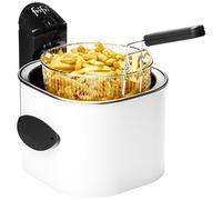 Frifri - Friteuse électrique 1518 - 3200 W, 3 L, cuve inox, zone froide