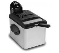 frifri friteuse semi-professionnelle 3.5l 3200w noir/gris f1905duo