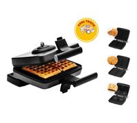 frifri - Gaufrier/machine à croque-monsieur - 1.2 kWatt - noir