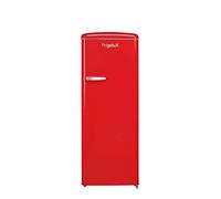FrigeluX Réfrigérateur Armoire Retro Vintage Rouge 218L RF218RRD