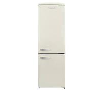 FrigeluX Réfrigérateur Combiné Rétro Vintage Crème 330 L CBNF330RCD
