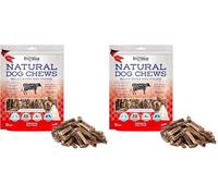 Frigera Morceaux de Nerf de Boeuf 500g - Friandises Naturelles et Riches en protéines pour Chiens, sans Gluten ni céréales, Snacks de qualité sans additifs (Lot de 2)