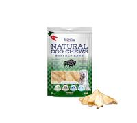 Frigera Oreilles de Buffle 250g - Friandises Naturelles et Riches en protéines pour Chiens, sans Gluten ni céréales, Snacks de qualité sans additifs