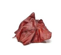 Frigera Oreilles fumées 100pcs 1600g - Friandise Naturelle pour Chien, sans Gluten et sans céréales, Plaisir de Mastication Longue durée, Soin des articulations, Faible en Odeur