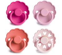 FRIGG 4 Pack Edition Size 2:6-18 months tétine Rosy Romance 4 pcs