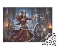 Frigg - Mythologie Nordique Puzzle 1000 Pièces Adultes Et Enfants,Déco Murale,Jeu Éducatif, Premium,Carton,Dès 14 Ans,Défi,Anti-Stress,Détente,Casse-tête 38x26cm