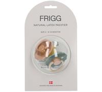 Frigg Daisy Duo Sucettes +6 Mois Latex Taille 2 Willow Et Gold 2 Pièces