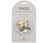 Frigg Daisy Duo Sucettes +6 Mois Latex Taille 2 Night Portobello Et Croissant 2 Pièces