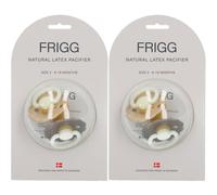 FRIGG Sucette Porto-Croissant 6-18 mois Tétine(S) 2x2 pc(s)