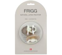 Frigg Daisy Duo Sucettes +0 Mois Latex Taille 1 Night Portobello Et Croissant 2 Pièces
