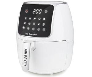 Friggitrice senza olio Orbegozo FDR 64 Healthy - Potenza 1300-1500 W - Capacità 4 Litri - 12 Programmi di Cottura - Touch Screen LED - Sistema di Sicurezza - Timer 60 Min