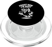 Fright Now I'm Busy Halloween Fantôme Humour PopSockets PopGrip pour MagSafe