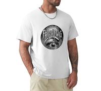 Frightwig Inspired Tshirt Premium Cotton As Worn by Cobain White L