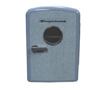 Frigidaire Mini glacière personnelle pour réfrigérateur, capacité de 3,8 l, convient pour 9 canettes, comprend des prises pour prise domestique et un chargeur CC - 25 cm P x 18 cm l x 26,3 cm H, porte