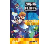 Agenda scolaire 2024/2025 - 12,4 x 17,8 cm - Frigiel et fluffy