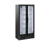 Frigo à boissons - 458 l - Royal Catering - Acier peint par poudrage, noir