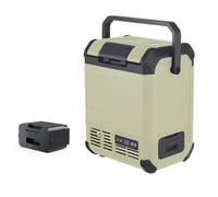 Frigo Camping Glaciere Voiture Petit Frigo De Chambre 10 L/18 L Avec Poignée Et Batterie for Voiture Camping Voyages Bateau -20 °C À 10 °C 12 V/24 V/110 V/220 V(37.5 * 26.2 * 43.5cm)