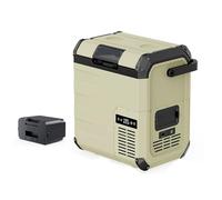 Frigo Camping Glaciere Voiture Petit Frigo De Chambre 10 L/18 L Avec Poignée Et Batterie for Voiture Camping Voyages Bateau -20 °C À 10 °C 12 V/24 V/110 V/220 V(43.6 * 30.1 * 44cm)
