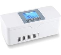 Frigo Insuline pour Voyage Insulin Cool Box Réfrigérateur Portable Glacière à Insuline Refroidisseur Intelligent 2-8 °C Réfrigérateur de Voiture Écran LCD Rechargeable par USB - pour Seringu