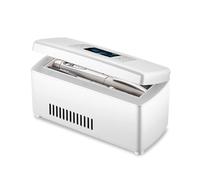 Frigo Insuline pour Voyage Réfrigérateur et refroidisseur d'insuline, glacière à insuline, écran LCD 2-18 ℃, température constante/alarme, maison extérieure, boîte pour médicaments, contrôle