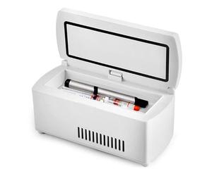 Frigo Nomade pour Diabétiques - Conservation Insuline 2-8°C, Contrôle Température Digital, Batterie Integrée, Compact et Silencieux, pour Traitement Médical à Domicile et Voyage