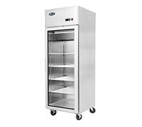 Frigo Vitré Professionnel 670 Litres Tropicalisé - Atosa - R600a - Acier inoxydable1670 730x800x2065mm NC