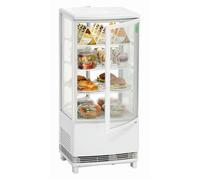 Frigo Vitrine à Poser - BARTSCHER - 86 Litres - Blanc - Froid Ventilé