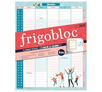 PlayBac – FRIGOBLOC : À chacun sa colonne (janv.–déc. 2026) – L'organisation familiale sur mesure