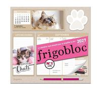 Frigobloc Chat - Le Calendrier Maxi-Aimanté Pour Se Simplifier La Vie - De Septembre 2026 À Décembre 2027 - Avec 1 Crayon