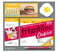 Frigobloc Hebdomadaire 2024 Chefclub (de sept. 2023 à déc. 2024)
