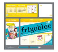 Frigobloc Hebdomadaire 2025 - Calendrier d'organisation familiale / sem (de sept. 2024 à déc. 2025) - sept.24-dec.25 - Collectif - Play Bac Eds - Calendrier