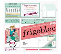 Frigobloc Hebdomadaire 2025 Maison zen (de sept. 2024 à déc. 2025) - sept.24/dec.25 - Collectif - Play Bac Eds - Calendrier