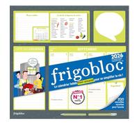 Frigobloc Hebdomadaire 2026 - Calendrier d'organisation familiale / sem (de sept. 2025 à déc. 2026)