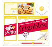 Frigobloc Hebdomadaire 2026 Chefclub (de sept. 2025 à déc. 2026)