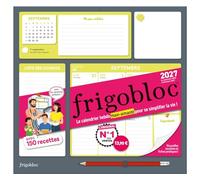 Frigobloc Hebdomadaire 2027 - Calendrier d'organisation familiale / sem (de sept. 2026 à déc. 2027)