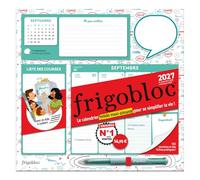 Frigobloc Hebdomadaire 4 couleurs 2027 (de sept. 2026 à déc. 2027)