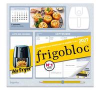 Frigobloc Hebdomadaire Air Fryer 2027 - Calendrier / sem (de sept. 2026 à déc. 2027)