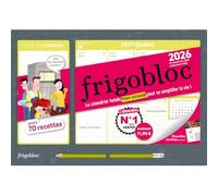 Frigobloc Hebdomadaire Compact 2026 - Calendrier Compact / sem (de sept. 2025 à déc. 2026)