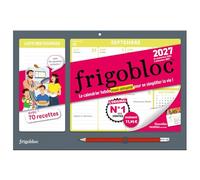 PlayBac Calendrier organiseur familial Frigobloc Hebdomadaire Compact 2027 (sept.2026–déc.2027)