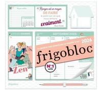 Frigobloc Hebdomadaire 2026 Maison Zen (de sept. 2025 à déc. 2026)