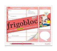 Frigobloc Hebdomadaire Planificateur de menus 2027 - Calendrier familial (de sept. 2026 à déc. 2027) - Collectif - Play Bac Eds - broché - Calendrier