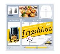 Frigobloc Hebdomadaire Air Fryer 2027 - Calendrier organiseur familial (de sept. 2026 à déc. 2027)