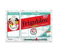 Frigobloc - Le Calendrier Hebdo Maxi-Aimanté Pour Se Simplifier La Vie - De Septembre 2026 À Décenbre 2027, Avec 1 Stylo 4 Couleurs