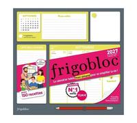 Frigobloc - Le Calendrier Maxi-Aimanté Pour Se Simplifier La Vie ! De Septembre 2026 À Décembre 2027, Avec 1 Crayon