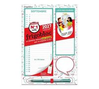 Frigobloc - Le Calendrier Mensuel Maxi-Aimanté Pour Se Simplifier La Vie ! - De Septembre 2026 À Décembre 2027 - Avec 1 Stylo 4 Couleurs