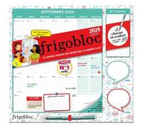 Frigobloc Mensuel 2025 à chacun sa couleur (de sept. 2024 à décembre 2025) - - Collectif - Play Bac Eds - Calendrier