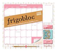 Frigobloc Mensuel 2025 Déco Art déco (de janv. à déc. 2025) janv.-dec. 2025 - Collectif - Play Bac Eds - Boîte ou accessoire - Calendrier