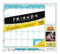 Frigobloc Mensuel 2025 Déco Friends (de janv. à déc. 2025) janv.-dec.2025 - Collectif - Play Bac Eds - Boîte ou accessoire - Calendrier